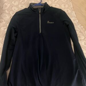 Chick-fil-a Merch Black Quarter-Zip Pullover